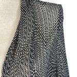 Dress Barn SZ 14/16 Long Cardigan Open Front 3/4 Sleeve Stretch Open Knit Draped Photo 1