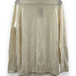 J. McLaughlin  100% Cashmere Cream Long Sleeve Turtleneck Sweater Sz L‎ NEW Photo 0