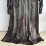 Desigual  Dress Womens Medium Boho Military Embroidered Woodland Fairy Earthy Photo 10