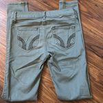 Hollister  army green skinny jeans size 0R Photo 3