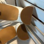 EXPRESS  White Double Strap Braided Sandals Photo 6