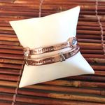 Mary Kay Small cuff Bangle Bracelets Rose Gold color Photo 1