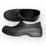 Crocs  Neria Floral Print Clogs Womens Black Professional Slip-ons size 8 women’s Photo 0