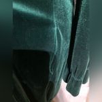 Unique Vintage Green Velour Dressing Gown Photo 7