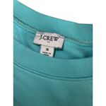 J. Crew Factory Women's Cape Cod Sweatshirt Aqua blue small long sleeve top Photo 3