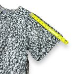 Anthropologie Vanessa Virginia  Gray White Floral Cotton Top - Size Large Photo 4