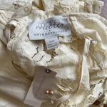 Anthropologie NWT Mare x Cream Floral Lace Long Sleeve Blouse Built in Tank XXS Photo 9