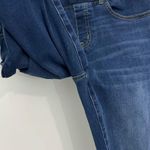 Betabrand  Straight Leg 4 Pocket Yoga Denim Jeans Dark Vintage Wash Photo 4