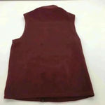 G.H. Bass & Co. Fleece Vest Bugundy Size Medium Red Photo 2