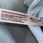 Free People NEW!  BEACH Josie X-Large Mini Dress Chic Ruffled Sleeves Light Blue Photo 12