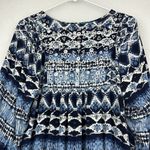 Chelsea & Theodore Boho tunic swim coverup dress 3/4 sleeves Sz Large Photo 8