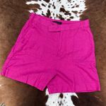 Banana Republic  Linen Blend High Waisted Shorts Sz 8 Photo 2