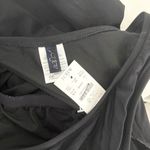 J.Crew NWT  One-shoulder Ruched One-piece Swimsuit Black Photo 3