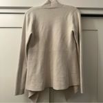 Eileen Fisher Bone Silk/Cotton Angled Shaped Front Cardigan size extra small Photo 8