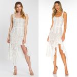 Bronx and Banco  bride bridal wedding white boho Tiffany Blanc Dress size medium Photo 1