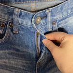 Moussy Vintage Diana Distressed Cropped Skinny Jeans with Fringed Hem size 25 Photo 7