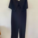 NWT 21 Saints Black jumpsuit wide leg pants strapless size medium Photo 4