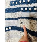 Madewell  Grandover Bobble Heather Denim Color Pullover Sweater Size Large Photo 6