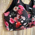 Torrid  Marah Floral Black Pink Dream Wire-Free Bra 44D Photo 3