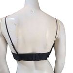Guess  Black Velvet Triangle Bralette (M) Photo 3