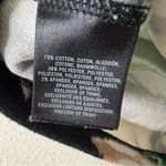 Anthropologie  Postmark Black Floral Kobus Magnolia Zipper Top Size Medium Photo 5