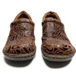 BOC Peggy Tumbled Brown Embossed Comfort Clogs Size 7.5 Photo 2