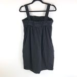 Everlane  The Paperbag Dress Cotton Stretch Sleeveless Ruffle Size M Photo 7
