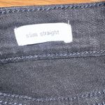 Social Standard Sanctuary High Rise Slim Straight Jeans Sz 16 Black Stretch NWT‎ Photo 3