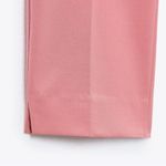 ZARA NEW Salmon Pink Viscose Blend Cropped Pants Size 6 Photo 9