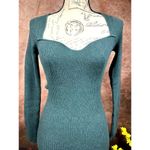 Skin Worldwide Mariana Cut Out Dress Moss Green Size S Photo 6