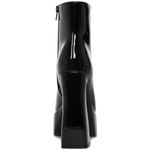 Madden Girl  Womens Kourtt Black Patent Platforms Mid-Calf Boots Shoes new Size 9 Photo 6