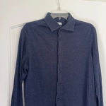 Reiss  Blue Button Down Shirt Sz M Photo 1