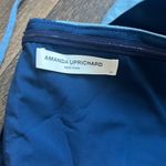 Amanda Uprichard Laurena Top in Blue Multi Photo 3