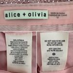 Alice + Olivia Maeve Crystal-Embellished Midi Skirt pink size 12 Photo 7