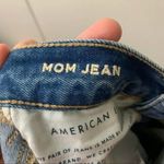 American Eagle Mom Jean High Rise Distressed Busted Knee Womens Size 00 Photo 6