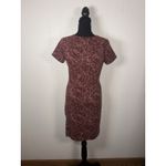 Duluth Trading Co NoGa Naturale Dress Womens Xs Red Short Sleeve Cotton Pockets Photo 2