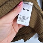 Wrap Sweater Made In Turkey Green Size L Photo 2