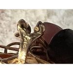 14K Yellow Gold Multicolor Jade Clip On Earrings Approx. 7g Vintage Photo 5