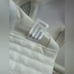 White Sequin Beaded Bustier Bra, Size 38/85 Silver Size M Photo 2