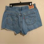 Levi's Levi’s 501 Switch Stitch high rise denim short shorts women’s size 33 Photo 8