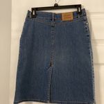 Lacoste  Jeans Skirt size 36 excellent condition length 21” waist 28” Photo 4