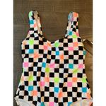 No Boundaries NWT  Junior Cheerful‎ Chess One Piece Swim Suit Size L (11-13) Photo 1