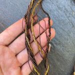 Anthropologie Beautiful vintage statement beaded necklace  Photo 2