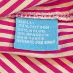 J. McLaughlin  Bella Ruffle Sleeve Striped Crew Neck Drop Shoulder Blouse Size XL Photo 8