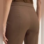 Everlane NEW! The Bi-Stretch Work Pant Cocoa Brown Side Zipper Size 4 Photo 3