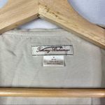 Tommy Bahama Vintage Ivory Full Zip Silk Jacket M Photo 2