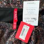 Spanx NEW Faux Leather Snakeskin Print Leggings size M Brown Photo 4