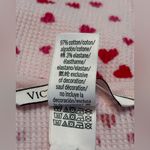 Victoria's Secret  Pink Heart Print Ribbed Sleep Shirt size Small Photo 6