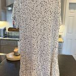 Nine Britton  Black and Off White Patterned Top Photo 6