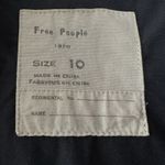 Free People Military Peacoat Jacket Womens 10 Blue Utility Y2K Academia Indie Photo 2